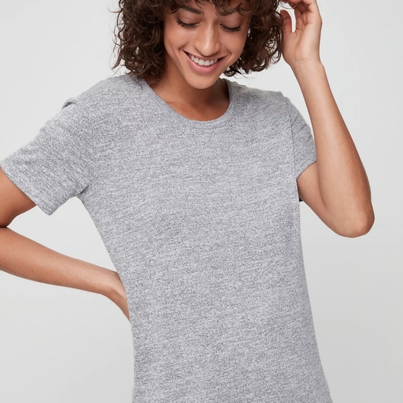 Wilfred Free short sleeve T shirt purple melange, small size - Picture 1 of 7